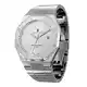 BERSIGAR Herren Uhr Achteckig Edelstahl Analog Quarz Armbanduhr 100M Wasserdicht Herrenuhren Mit Saphirglas Japanische Bewegung Leuchtende Datum Elegant Business Uhren für Männer