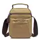 RUYIHUANG Umhängetasche Herren Handtasche Große Kapazität Reisetasche Reisen Seitentasche Tablette Schultertaschen mit Viele Taschen Canvas Büchertasche für Arbeit