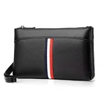 Eshow Handgelenktasche Handtasche Herren Business Casual Clutch-Taschen Schwarz