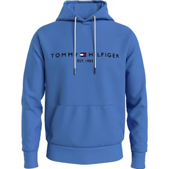 Tommy Hilfiger Herren Kapuzenpullover Tommy Logo Hoody Blau