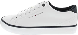 Herren Vulcanized Sneaker Schuhe, Weiß (White), 43 EU