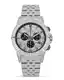 LOUIS XVI Majesté Iced Out 1122 - Ø 43 mm - Herren Uhr - Wasserdicht - Saphirglas - Armband Silber Iced - Zifferblatt CZ-Diamanten - CH Quarzwerk