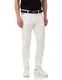 Cipo & Baxx Herren Jeanshose Slim Fit, Stretch Denim Pants im Basic-Look, 98,5% Baumwolle Jean Hose für Männer, Casual-Look Klamotten für Herren, CD820, White, W32 L32