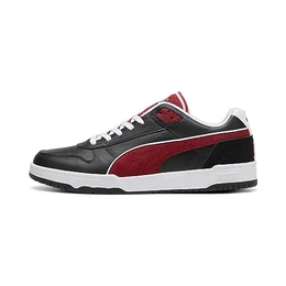 Unisex RBD Game Low Retro Sneaker, White Black-Club RED, 41 EU