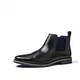 LLOYD Herren Stiefeletten Lawrence, Männer Chelsea Boots,Normalweit,halbstiefel,Kurzstiefel,uebergangsschuhe, SCHWARZ, 43 EU / 9 UK