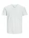 JACK & JONES Herren Basic T-Shirt V-Ausschnitt Kurzarm Jersey Baumwolle Shirt mit Knöpfen JJESPLIT, Farben:Mint, Größe:XXL