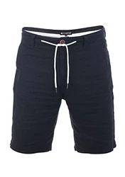 riverso Herren Shorts RIVOliver Bermuda Kurze Hose Schwarz