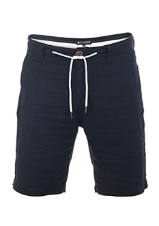 riverso Herren Shorts RIVOliver Bermuda Kurze Hose Schwarz