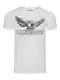 riverso Herren T-Shirt RIVLeon Rundhals O-Neck Kurzarm Tee Shirt Print Regular Fit 100% Baumwolle, Größe:M, Farbe:White (SJD)
