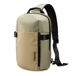 Herren Umhängetasche Sling Bag Passt Neu 13-Zoll 14-Zoll MacBook Pro M4/M3/M2/M1 Pro/Max (2024-2021) A3112 A3401 A3185, Wasserabweisend Crossbody Bag Brusttasche Schultertasche Tagesrucksack