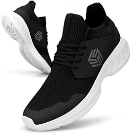 Sneaker Herren Laufschuhe Sportschuhe Turnschuhe Running Tennis Schuhe Freizeit Straßenlaufschuhe Fashion Leichtgewichts Atmungsaktiv Walkingschuhe Slip-on Outdoor Fitness Gym Joggingschuhe