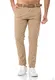 Redbridge Herren Chino-Hose mit Gürtel Bequeme Freizeit- und Businesshose Sand W32 L32