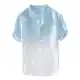 MNSWR Bluse Baumwolle Leinen Einfarbig Tops Hawaii Hemd Herren Kariertes Hemd Fischerhemd Herren Flanellhemd Hemd Für Den Urlaub