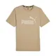 PUMA Herren ESS Logo Tee (S) T-Shirt, Prairie Tan, M EU