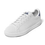 adidas Advantage Premium Leather Shoes Sneakers Weiß/Blau