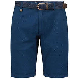 GEO Norway Podex Men Shorts / Bermuda Herren - Cargo-Caprihose aus Baumwolle für Jungen / Herren für den Sommer - Shorts und Bermudas, marine, M