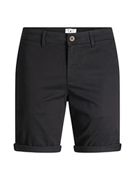 Herren JjiBowie JjShorts Solid Sn Shorts, Farbe:Schwarz, Größe:M