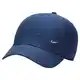 Nike Herren Df Club Baseballkappe, Midnight Navy/Metallic Silver, S-M EU