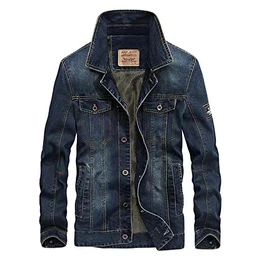 Herren Jungen Jacke Jeansjacke Denim atmungsaktive angenehme Übergangsjacke Freizeitjacke