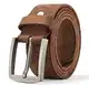 VRLEGEND Gürtel Herren Ledergürtel Herren-gürtel Jeansgürtel Arbeitsgürtel Echtledergürtel mit Geschenkbox (Braun, Gesamtlänge 115cm)