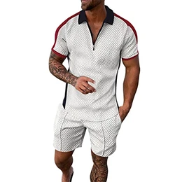 Shorts Herren Sommer Set Langarmshirt Herren Männer schwarz Tank Top Kurzmantel Herren grau Jeans Hemden für Herren 4XL t-Shirts für Herren Sporthose lang Herren M 12.99