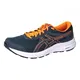 ASICS Gel-Contend 8 Laufschuh Herren blau/orange, 9.5 US - 43.5 EU