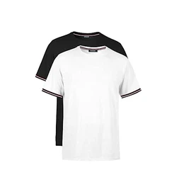 T Shirt Herren Kurzarm Elegant Baumwolle