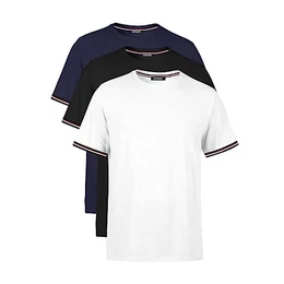 T Shirt Herren Kurzarm Elegant Baumwolle