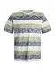 JACK & JONES Herren Rundhals T-Shirt JJCOAST -Regular Fit S M L XL XXL gestreift, Größe:XL, Farbe:Oil Green 12247807