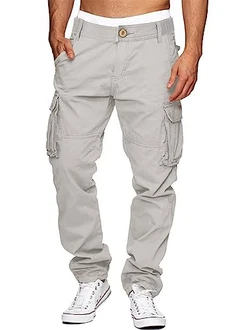 AlvaQ Cargohose Herren Mit 6 Taschen AlvaQ Cargohose Herren Mit 6 Taschen