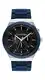 Calvin Klein Multi Zifferblatt Quarz Uhr für Herren mit Blaues Silikonarmband - 25200307