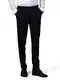 Hirschthal Business Herren Anzughose Regular Fit - Anzughose Schwarz 64