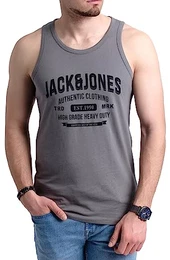 Herren Tank-Tops Sportliche und lässige ärmellose Shirts Vielfältige Prints Schmale Passform und atmungsaktive Baumwolle (Havka TT Opt 12, S)