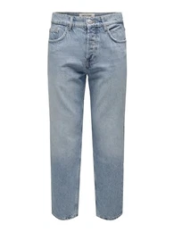 Herren Jeans 22026986 Light Blue Denim 32-32