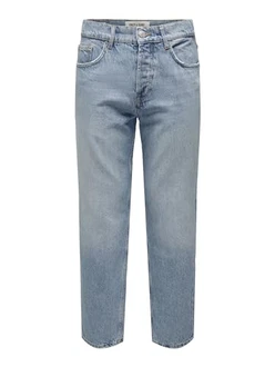 ONLY & SONS Straight-Jeans ONSEdge Hellblau (7803/6986)