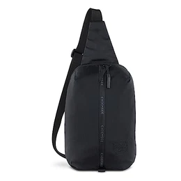 Light N Base Crossbody Brusttasche für Männer und Frauen, schwarz