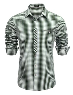 COOFANDY Herren Trachtenhemd