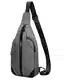 WATERFLY Anti-Diebstahl Sling Bag: Damen und Herren Brusttasche Hippie Crossbody Bag Multipurpose Daypack