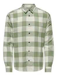 Herren Hemd 22007112 Hedge Green M