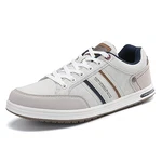 ARRIGO BELLO Sneaker Herren Schuhe Business Freizeitschuhe Leichte Trainers für Walking, Laufen, Sport Hellgrau
