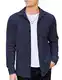 COOFANDY Hemd Herren Langarm CordhemdFreizeithemd Langarmhemd Hemdjacke Cord Hemd Mit Brusttasche Thermohemden Lässig und Bequem Hemd Marineblau M