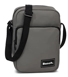 Bench Unisex Umhängetasche Schultertasche Handtasche Messenger Bag Crossbody-Tasche Hüfttasche dunkelgrau