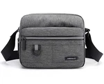 Hjkiopc Herren Schultertaschen Crossbody Bag Messenger Bag Grau