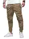 AlvaQ Cargohose Herren Sommer Freizeithose Hose Herren Jogginghose mit Kordelzug Casual Hose mit Taschen