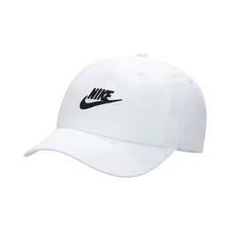 FB5063-100 K NK Club Cap US CB FUT WSH Hat Unisex White/Black Größe 1SIZE