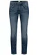 camel active Herren Slim Fit Madison Stretch Jeanshose Hose, Dark Indigo, 36W / 32L