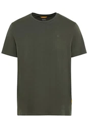 camel active T-Shirt mit Rundhalsausschnitt Grün