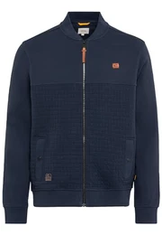 Herren Sweatjacke mit Steppmuster Dunkelblau Menswear-XL