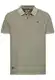 camel active Herren Pique Kurzarm Poloshirt in Regular Fit aus Reiner Baumwolle Khaki Menswear-M