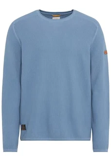 camel active Herren Feinstrickpullover aus Organic Cotton Blau